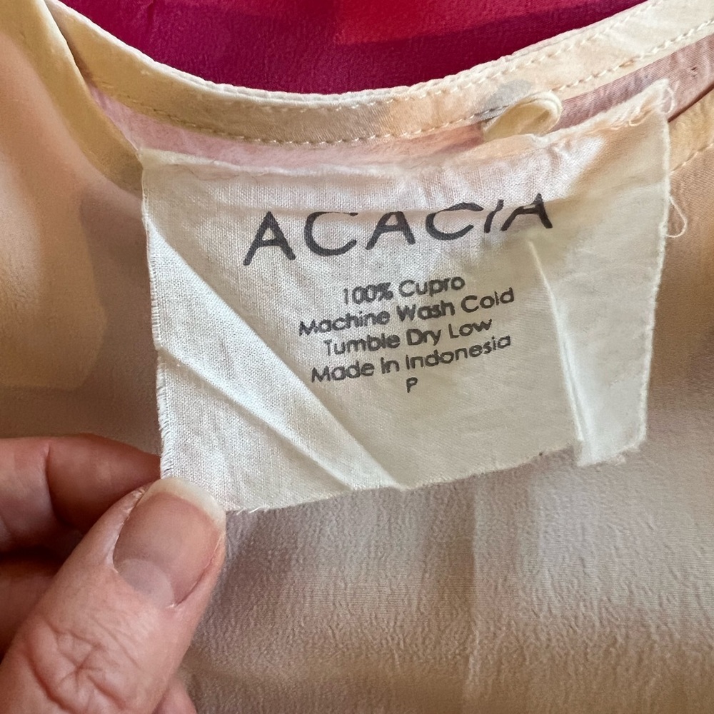 acacia swimwear Pale Blush Silk-Look Camisole - Picture 8 of 9